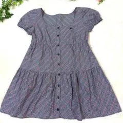【美品】BURBERRY ブルーレーベル　パフスリーブティアードチュニック