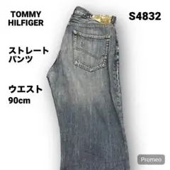 【即購入OK】TOMMY HILFIGER ストレートパンツ ウエスト90cm