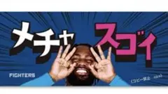 レイエス　「メチャスゴイ」　レイエス語録タオル　北海道日本ハムファイターズ