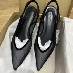 本日限定価格！searoomlynn TULLEバックストラップミュール