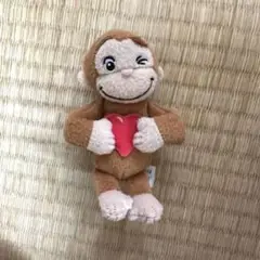 おさるのジョージ ぬいぐるみ キーホルダー