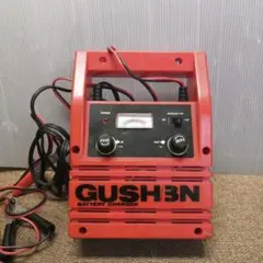 稀少!バッテリー充電器GUSH/3N メーター付き。6V,12V切換え付き。