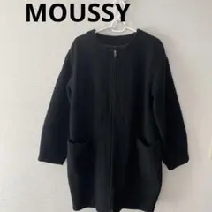 MOUSSYノーカラーコート Sサイズ