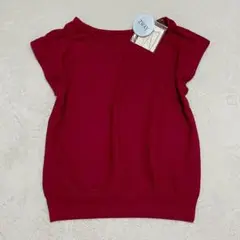 タグ付未使用✨ハニーズ コルザ◇2WAYリブトップス フレンチスリーブ M