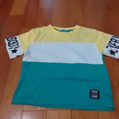 kids+G ストライプ Tシャツ 150