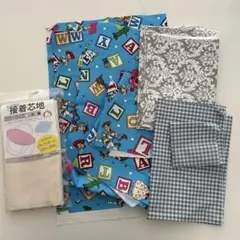 布地セット　トイストーリー　切れ端