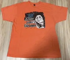 dead stock ジェームス・ブラウン Tシャツ オレンジ　XL