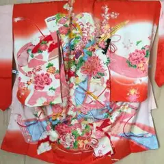 女児七五三着物 柄がとても美しい! 正絹