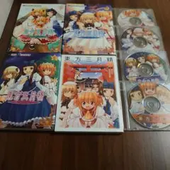 東方三月精 漫画4冊 + CD4枚セット