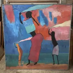 室田豊四郎/ Murota /わからない /洋画家 /絵画 /油彩 室田豊四郎/ Murota /半蔵門風景 /洋画家/絵画 /油彩