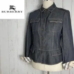 【極美品】BURBERRY バーバリー デニムジャケット Gジャン