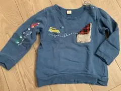 くるま　トレーナー　95cm