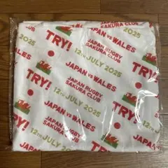 ラグビー 日本代表vs ウェールズ戦 フード付き冷感タオル☆
