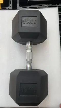 中古六角ダンベル 30kg 単品 筋トレ トレーニング