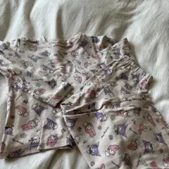 クロミマイメロ柄パジャマセット 110