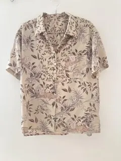 Lily Brown 花柄ライオン柄 半袖シャツ ONE SIZE