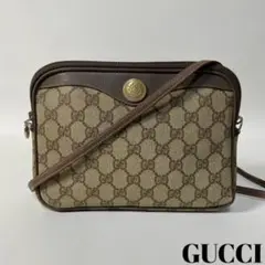 2210-49|グッチ GGスプリーム ショルダーバッグ 本革×PVC
