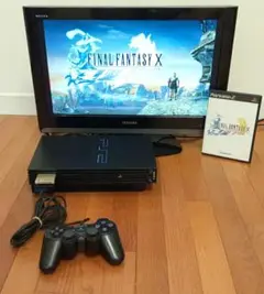 動作確認済み　ソフト付きですぐ遊べる　入手困難 PS2 SCPH30000　8