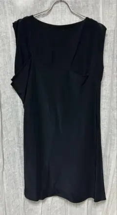 美品MAISON MARGIELA マルジェラ シルクノースリーブワンピース