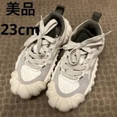 美品 Onitsuka Tiger DENTIGRE LS ホワイト23cm