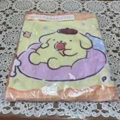新品未使用　ポムポムプリン フェイスタオル イエロー