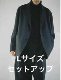LIDNM WOOL MILLED IVY JACKET&PANTS　Sサイズ LIDNM（リドム）の「WOOL MILLED IVY JACKET（テーラード