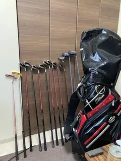 今月中のみ‼️Titleist ゴルフクラブセット 黒赤