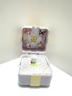 新品　あひるのペックル　ゆめきゅんリングBOX いちご新聞50周年　サンリオ