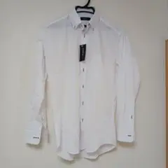 CLOSSHIBiz 白 Mサイズ 長袖シャツ