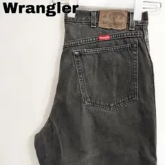 Wrangler ラングラー W33 ブラックデニム ボトム 黒 13510