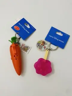 ディズニー　ズートピア　にんじんキーチェーン　録音機能付き　アイスキャンディー