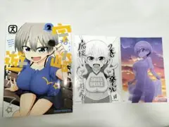 宇崎ちゃんは遊びたい! 2 特典イラストカード 特典ポストカード付き