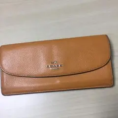 coach 長財布 オレンジ