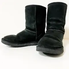 UGG アグ ムートンブーツ ブラック 25㎝ レディース