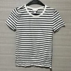 【未使用】H&M Tシャツ ボーダー Sサイズ