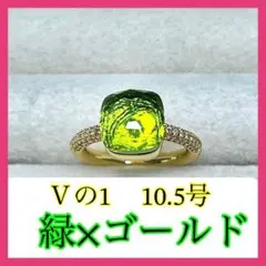 Ｖ1レディースアクセサリー ヌードリング　キャンディー　ゴールドシルバー重ね付け