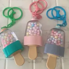 夫のハンドメイド★キーホルダー★チャーム★３個セット