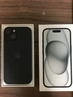 iPhone 15 ブラック