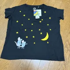 レオレオニ　ユニクロ　Tシャツ Mサイズ ブラック
