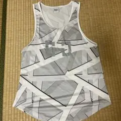 GYM JUNKY 幾何学模様 タンクトップ Lサイズ