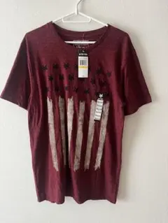 新品　未使用　zooyork ズーヨーク　半袖　Tシャツ　M バーガンディー