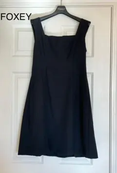 Foxey フォクシー ワンピース 黒 40