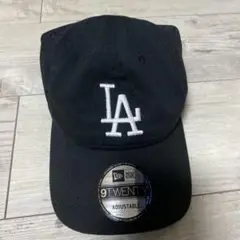 New Era 9TWENTY LA ブラックキャップ