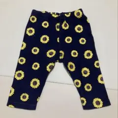 【美品】BEBE SLAP SLIP ネイビー 花柄 ズボン100