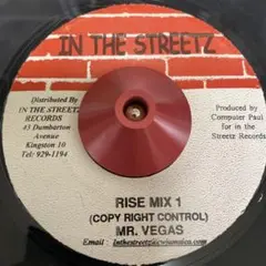 Mr Vegas - Rise Mix 1 / Rise Mix 2