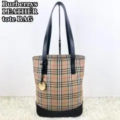 ✨極美品✨BURBERRY トートバッグ ノバチェック シャドーホース チャーム