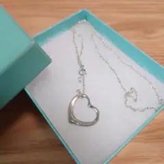 TIFFANY ティファニー オープンハート ネックレス