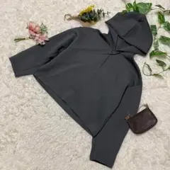 美品 UNIQLO ユニクロ ドライソフトスウェットプルパーカ 大きいサイズ L