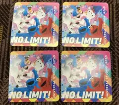 usjユニバーサルno Limitシール4枚セット