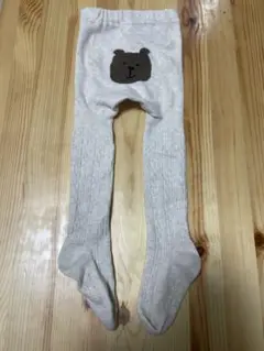 GAP babyくまさんケーブルニットタイツ　ベージュ　12-24m